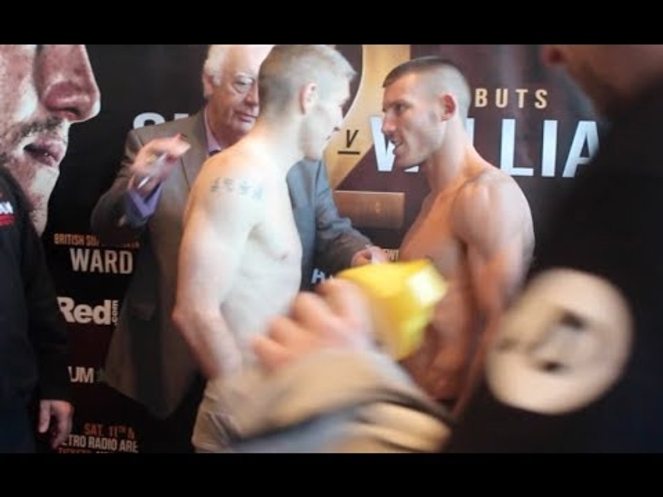 INTENSE! - THE REMATCH IS ON! - LIAM SMITH v LIAM WILLIAMS - OFFICIAL WEIGH IN  / SMITH v WILLIAMS 2