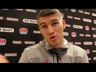 NO WAY- I WOULDNT HAVE LET JOE GALLAGHER PULL ME OUT OF THAT FIGHT - LIAM SMITH ON WILLIAMS REMATCH