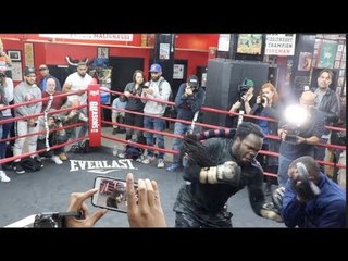 'IVE BEEN AWAY BUT IM BACK! - HEAVYWEIGHT BERMANE STIVERNE SHOWS TREMENDOUS TECHNIQUE