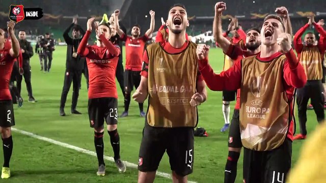 Inside ambiance Real Bétis / Stade Rennais F.C.