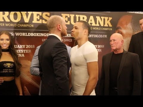 'SMELLS LIKE FEAR' - GEORGE GROVES v CHRIS EUBANK JR - HEAD TO HEAD @ PRESS CONFERENCE