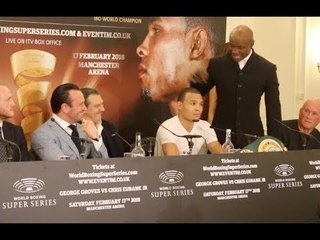 'THIS IS PEDIGREE!' - CHRIS EUBANK SNR HAS MINI-RANT WHEN QUESTIONED ABOUT SON'S PEDIGREE