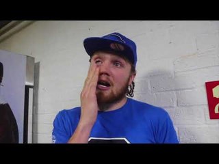 'I THOUGHT .. JUST STAY DOWN!' - TEY LYNN JONES DROPS HARRY MATTHEWS TWICE - CLAIMS POINTS WIN