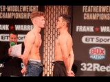 THE SHARPSHOOTER - ARCHIE SHARP v RAFAEL CASTILLO - WEIGH-IN VIDEO / THE BOYS ARE BACK IN TOWN