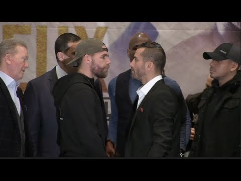 INTENSE! BILLY JOE SAUNDERS v DAVID LEMIEUX - OFFICIAL HEAD TO HEAD FROM CANADA / SAUNDERS v LEMIEUX