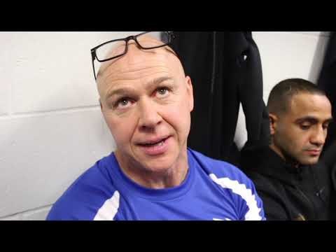 TRAINER DOMINIC INGLE REACTS TO BILLY JOE SAUNDERS' STUNNING WIN OVER DAVID LEMIEUX IN CANADA