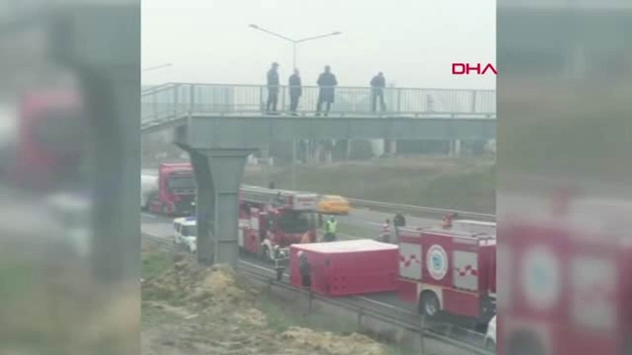 Tekirdağ İntihar Girişimi, Trafiği Kilitledi