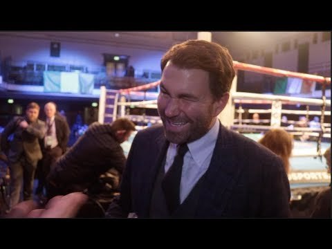 EDDIE HEARN REACTS TO TYSON FURY UKAD SITUATION, TONY BELLEW v HAYE, KATIE TAYLOR & CONOR BENN