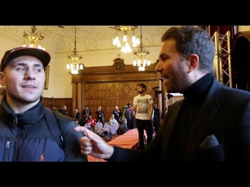 'WE ARE BALLS DEEP NOW!' - EDDIE HEARN RAW! TELLS DAVE ALLEN HE KNOWS HOW TO BEAT LENROY THOMAS!