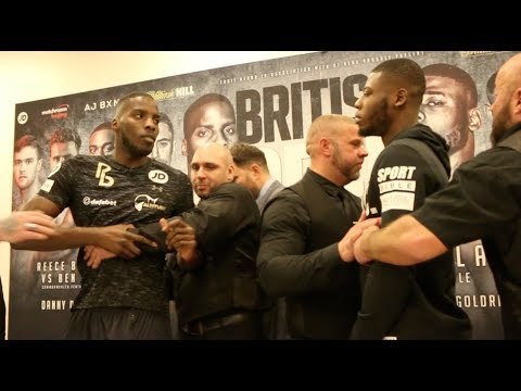 PURE BRITISH BEEF!!! - LAWRENCE OKOLIE v ISAAC CHAMBERLAIN - HEAD TO HEAD @ FINAL PRESS CONFERENCE