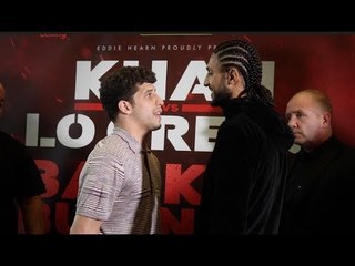 RYAN MULCAHY v BILAL REHMAN -OFFICIAL HEAD TO HEAD & UNDERCARD PHOTO CALL