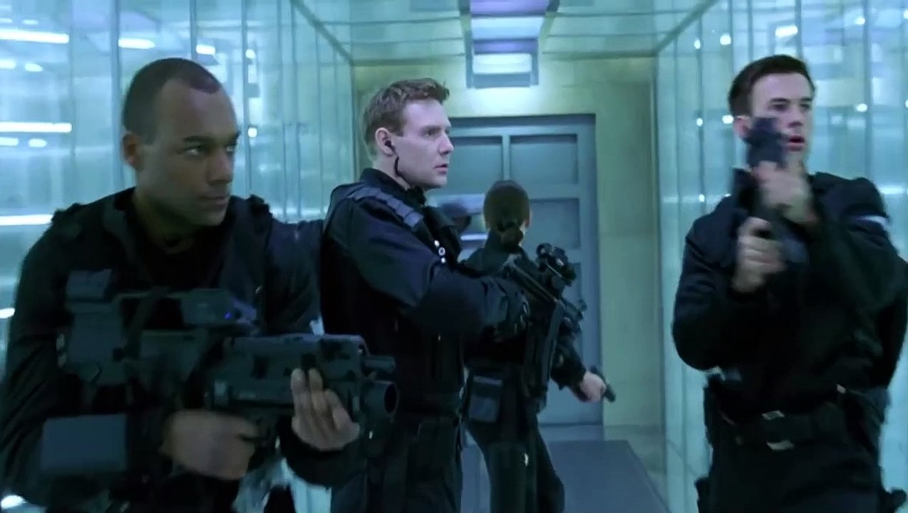 Resident Evil - Scène des lasers
