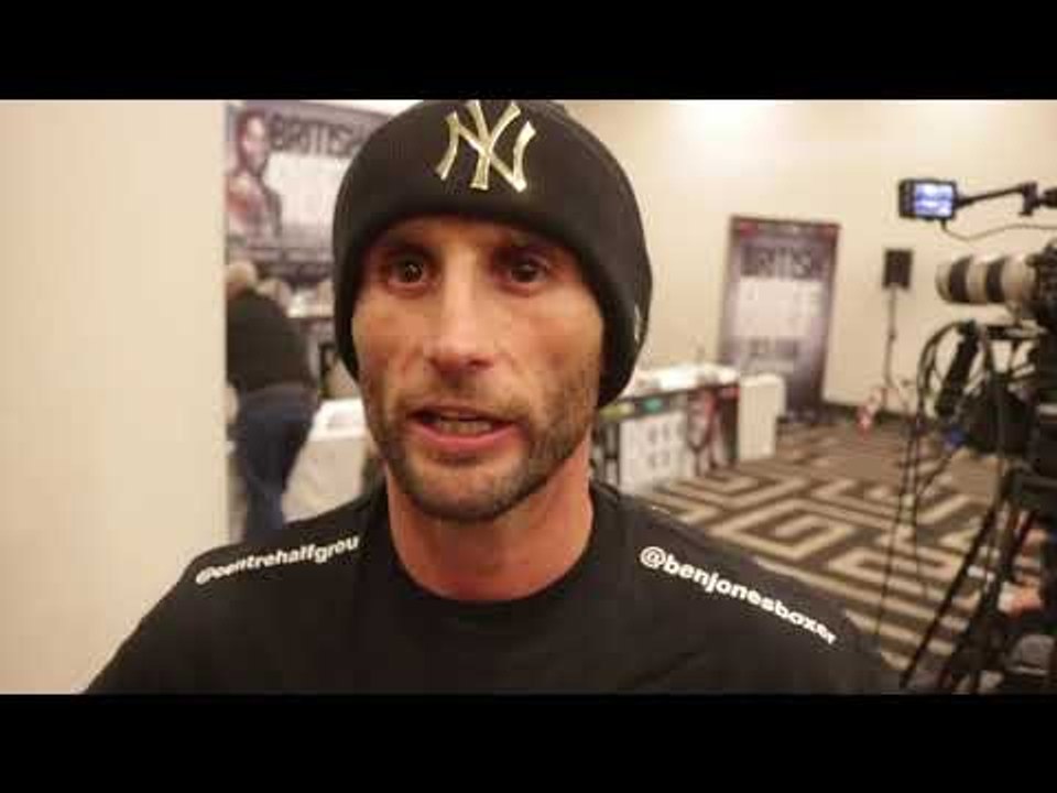 'WEVE BOTH GOT HIGH WORK RATES & CAN PUNCH SO WE'LL GIVE THE FANS A GREAT FIGHT'-BEN 'DURACEL' JONES