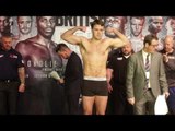 DANNY DIGNUM v DARRYL SHARPE - OFFICIAL WEIGH IN & HEAD TO HEAD / BRITISH BEEF