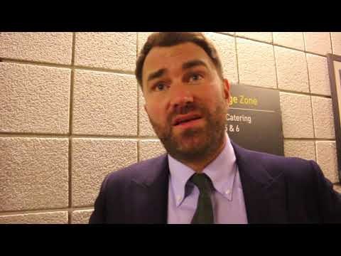'DISAPPOINTING' - EDDIE HEARN IMMEDIATE REACTION TO LAWRENCE OKOLIE'S WIN OVER ISAAC CHAMBERLAIN