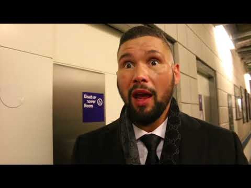 TONY BELLEW CLAIMS HE'LL 'TAKE A BAT TO DRESSIN...