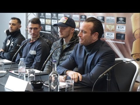 GEORGE GROVES v CHRIS EUBANK JR - (FULL UNDERCARD) PRESS CONFERENCE W/ KALLE SAUERLAND