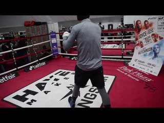 BRAVEHEART! - HIGHLY-RATED WILLY HUTCHINSON WORKOUT AHEAD OF DAVID HAYE SHOW ON FEB 16 @ YORK HALL