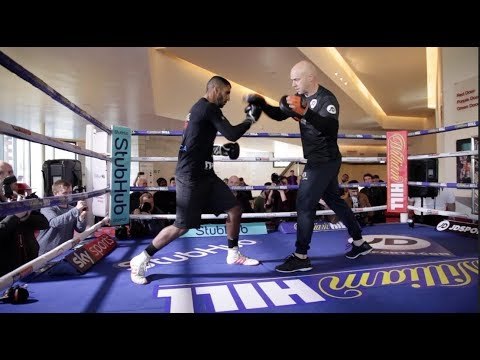 UNIQUE! ATIF SHAFIQ (FULL & COMPLETE) WORKOUT INCLUDES PADS W/ DOMINIC INGLE