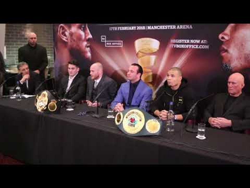 GEORGE GROVES v CHRIS EUBANK JR - *FULL & UNCUT* FINAL PRESS CONFERENCE / GROVES v EUBANK JR
