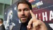 EDDIE HEARN ON BELLEW-HAYE, EUBANK DEFEAT TO GROVES, QUESTIONS TRAINER SITUATION, JOSHUA/MILLER?