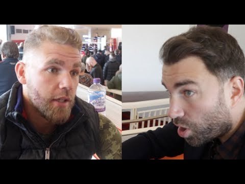 EDDIE HEARN & BILLY JOE SAUNDERS HAVE IT OUT! - ON JOSHUA-FURY, £50K BET, JACOBS, CANELO-GGG, KHAN