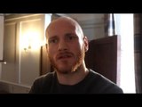 GEORGE GROVES (RAW & UNCUT) - 'IM DISAPPOINTED IN CHRIS EUBANK' -BRANDS HIM CLASSLESS OVER COMMENTS