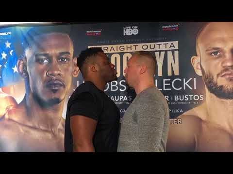 HEAVYWEIGHTS COLLIDE! - JARRELL 'BIG BABY' MILLER v JOHANN DUHAUPAS -HEAD TO HEAD @ PRESS CONFERENCE