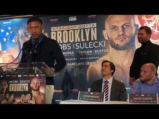 JACOBS v SULECKO / MILLER v DUHAUPAS -PRESS CONFERENCE HIGHLIGHTS (NEW YORK) STRAIGHT OUTTA BROOKLYN