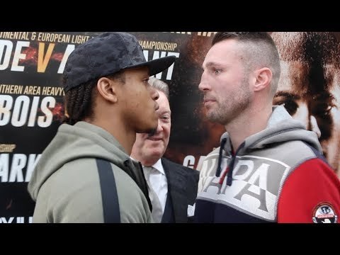 ENTER THE BEAST! - ANTHONY YARDE v TONY AVERLANT - HEAD TO HEAD @ PRESS CONFERENCE / YARDE-AVERLANT