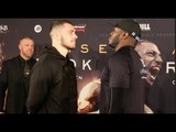 THE NEW IMPROVED WHITE RHINO? - DAVE ALLEN v LENROY THOMAS 2 - HEAD TO HEAD @ FINAL PRESS CONFERENCE