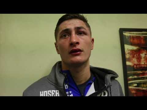 'BUGLIONI - FIGHT ME NEXT! - IF YOU GET PAST JOHNSON - WHICH YOU WONT' -HOSEA BURTON / & TALKS YARDE