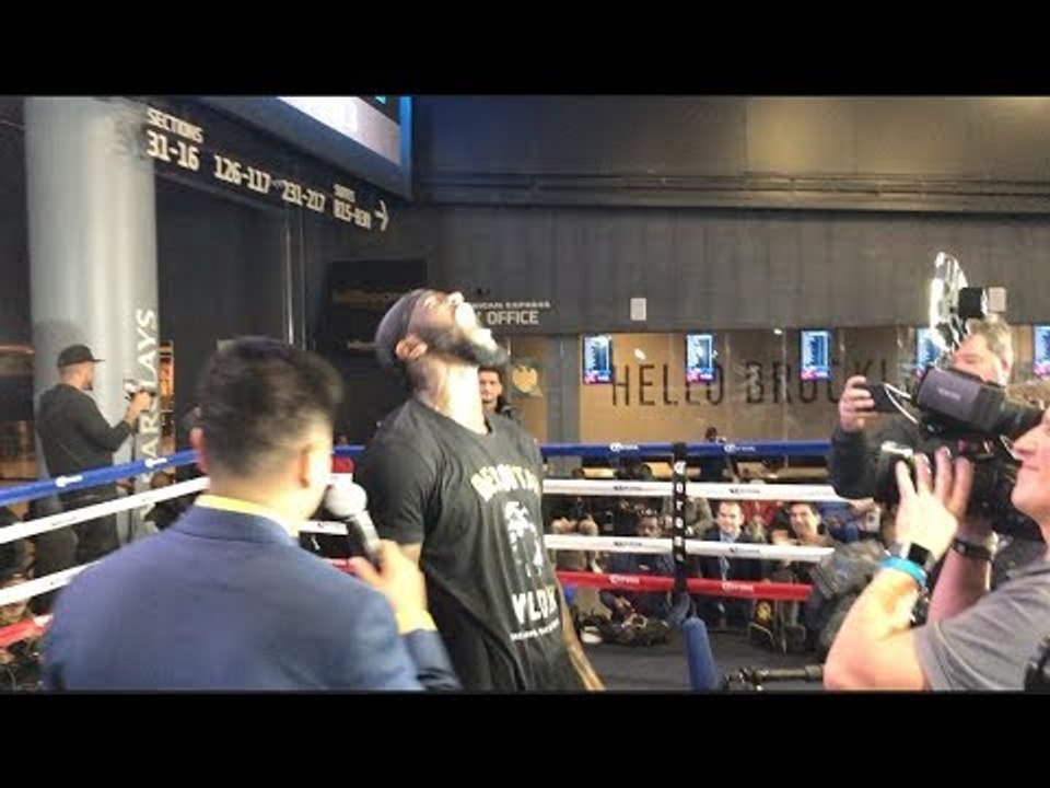 'EDDIE HEARN DOES NOT WANT ANTHONY JOSHUA TO FIGHT ME' - IM COMING FOR ALL BELTS' - DEONTAY WILDER