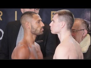 INTENSE! - KELL BROOK v SERGEY RABCHENKO - OFFICIAL WEIGH IN & HEAD TO HEAD / BROOK v RABCHENKO