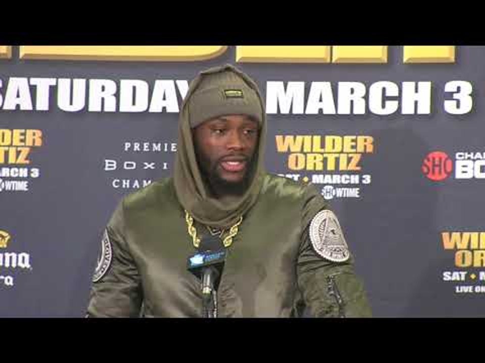 DEONTAY WILDER - 'IM COMING TO CARDIFF! SKY SPORTS HAVE HIRED ME TO COMMENTATE ON JOSHUA v PARKER'