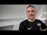 GLENN FOOT REACTS TO BRILLIANT 11th ROUND TKO WIN OVER JASON EASTON TO CLAIM COMMONWEALTH TITLE