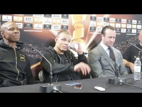 GEORGE GROVES v CHRIS EUBANK JR - *FULL & UNCUT* POST-FIGHT PRESS CONFERENCE / GROVES-EUBANK JR