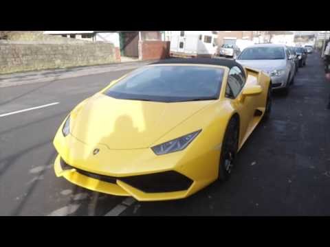 LAMBO JOE! **EXCLUSIVE** BILLY JOE SAUNDERS TAKES iFL TV IN HIS YELLOW LAMBORGHINI AROUND SHEFFIELD