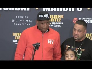 LUIS 'KING KONG ORTIS IMMEDIATE REACTION TO 1Oth ROUND KO DEFEAT WBC CHAMPION DEONTAY WILDER