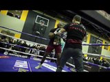 DILLIAN WHYTE (FULL & COMPLETE) PUBLIC WORKOUT W/ TRAINER MARK TIBBS / WHYTE v BROWNE