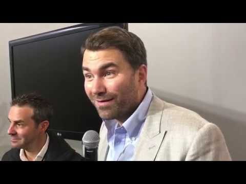 EDDIE HEARN REACTS TO BRAVE SCOTT QUIGG DEFEAT TO OSCAR VALDEZ & SCOTT QUIGG NOT MAKING WEIGHT