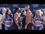 LETS GO JUGGERNAUT! - JOE JOYCE v JOE HANKS - OFFICIAL WEIGH IN (L.A) / WILDER v FURY