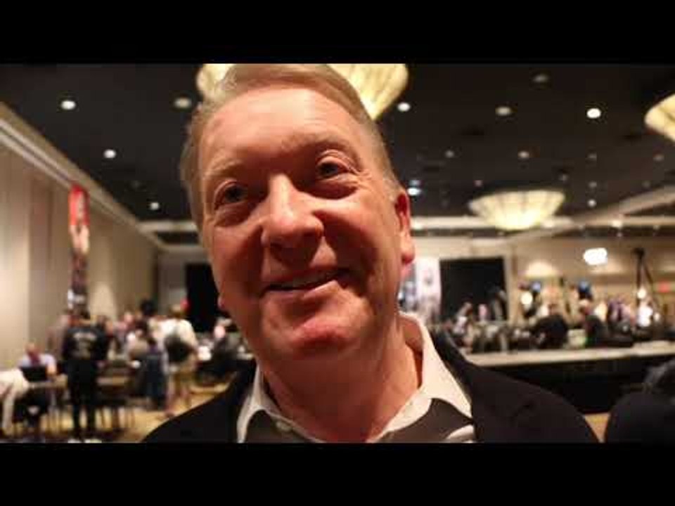 FRANK WARREN (IN L.A) ON WILDER v FURY, YARDE, SAUNDERS, DUBOIS-GORMAN, JOSHUA, SLAMS DEC SHOW CLASH