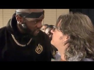 DONT COME TO THIS COUNTRY w/ THAT B***S*** - INTENSE & AWKWARD INTERVIEW w/ WILDER & GARETH A DAVIES