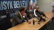 TONY BELLEW  *LAST EVER*  FULL POST FIGHT PRESS CONFERENCE - WITH EDDIE HEARN / USYK-BELLEW