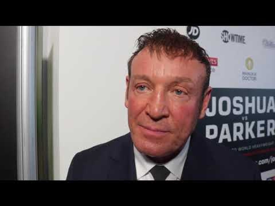 'WE EXPECT JOSEPH PARKER TO COME HERE & WIN' - JOSEPH PARKER TRAINER KEVIN BARRY  / JOSHUA v PARKER