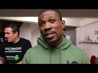 WHEN I HEARD JOSEPH PARKER WAS HERE WATCHING ME IT ADDED MORE PRESSURE - 'UNCLE T' - TUNJI OGUNNIYA