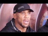 ANTHONY JOSHUA IMMEDIATE REACTION TO WIN OVER JOSEPH PARKER TO CAPTURE WBO HEAVYWEIGHT CROWN