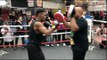 DANIEL JACOBS WORKOUT (HIGHLIGHTS) With TRAINER ANDRE ROZIER / JACOBS v SULECKI