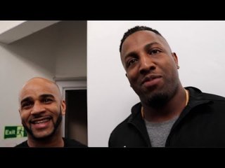 'PEOPLE WAS BACKING LUCAS BROWNE TO SMASH DILLIAN -SO IM VERY PLEASED!' - LEON McKENZIE & WHYTES BRO